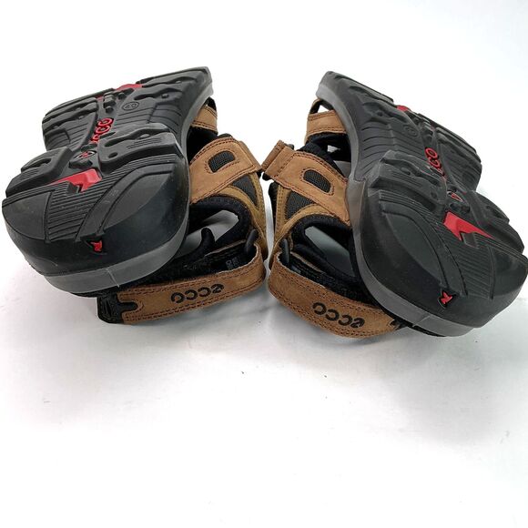 ECCO Womens Yucatan Hiking Sport Sandals EU 40 US 9 Bison Brown $135 Athleisure - Picture 11 of 13
